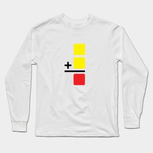 Soccer Red Card Long Sleeve T-Shirt